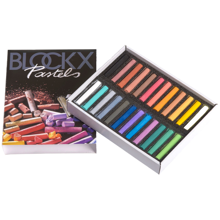 Soft Pastels Assorted 24-sætt i gruppen Kunstnerartikler / Kridt og blyanter / Pastelkridt hos Pen Store (133366)