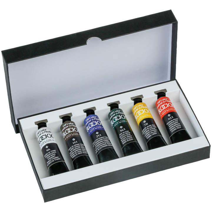 Oliemaling Assortment 6x20 ml Introduction Set i gruppen Kunstnerartikler / Kunstnerfarver / Oliemaling hos Pen Store (133746)