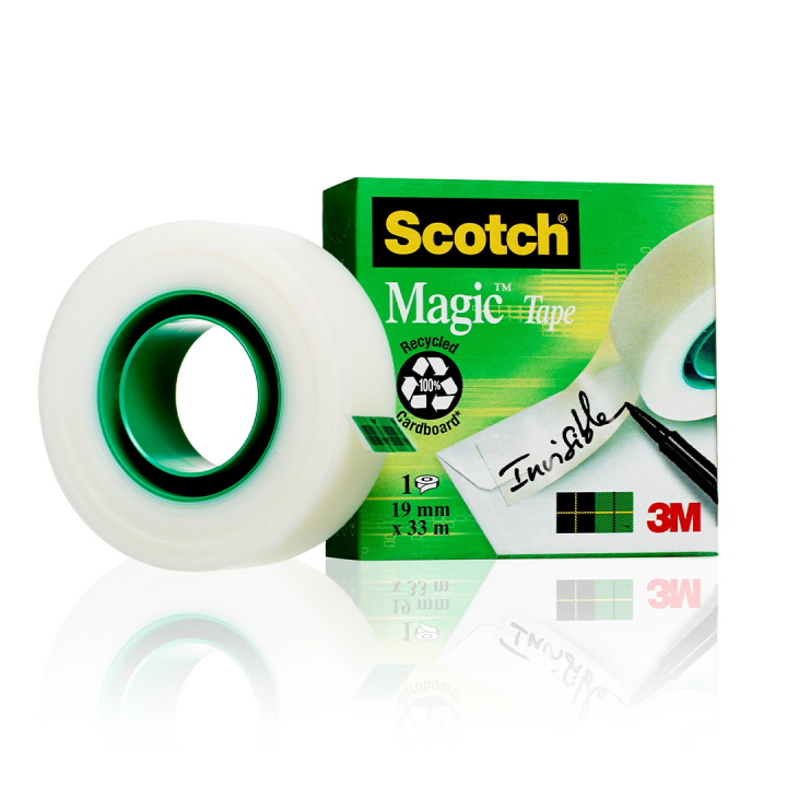 Scotch Magic tape refill 19mm x 33m i gruppen Hobby & Kreativitet / Hobbytilbehør / Tape hos Pen Store (133820)