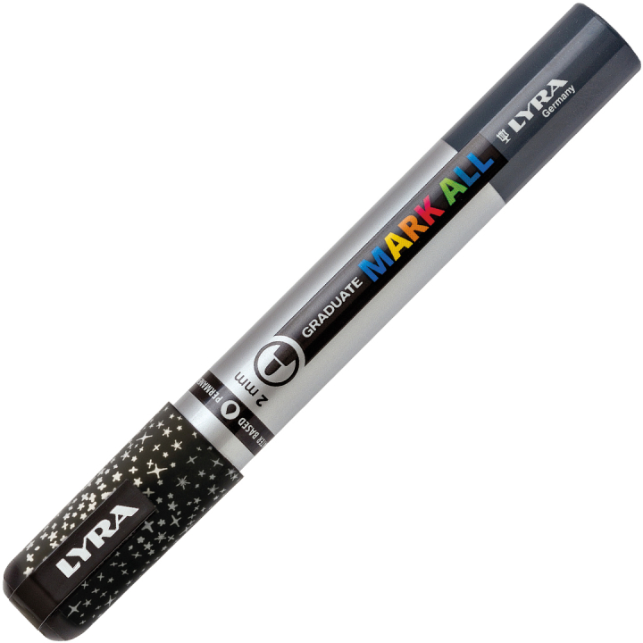 Mark All Glittermarker 2mm i gruppen Penne / Kunstnerpenne / Akrylmarkers hos Pen Store (133860)