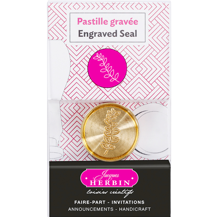 Messingforseglingsstempel i gruppen Hobby & Kreativitet / Skabe / Lak og segl hos Pen Store (133916_r)