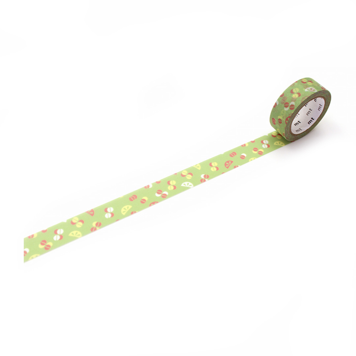 Washi-tape Retro design kamon i gruppen Hobby & Kreativitet / Hobbytilbehør / Washi Tape hos Pen Store (134014)