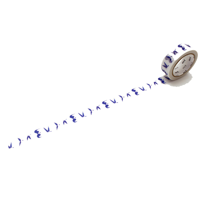 Washi-tape Blue bird i gruppen Hobby & Kreativitet / Hobbytilbehør / Washi Tape hos Pen Store (134031)