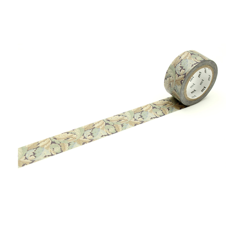 Washi-tape William Morris Acanthus x MT i gruppen Hobby & Kreativitet / Hobbytilbehør / Washi Tape hos Pen Store (134048)