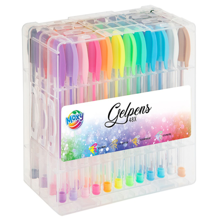 Gelpenner 48-pakning i gruppen Penne / Skrive / Gelpenne hos Pen Store (134418)