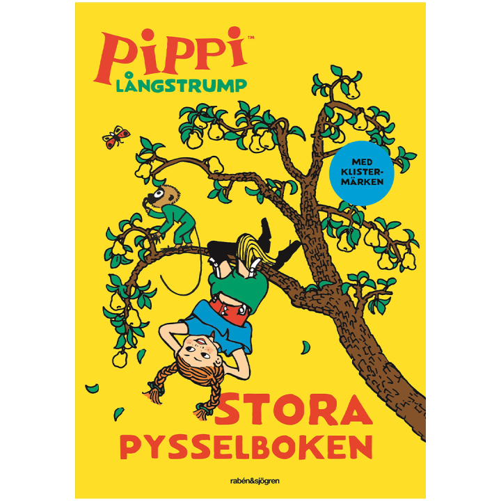 Pippi Langstrømpes store aktivitetsbog i gruppen Kids / Sjovt og lærerigt / Farvelægning og håndværksbøger / Hobbybøger hos Pen Store (134485)