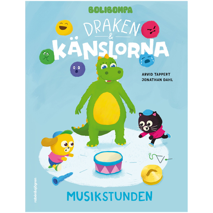 Draken och känslorna i gruppen Kids / Sjovt og lærerigt / Farvelægning og håndværksbøger / Hjernegymnastik for børn hos Pen Store (134500)