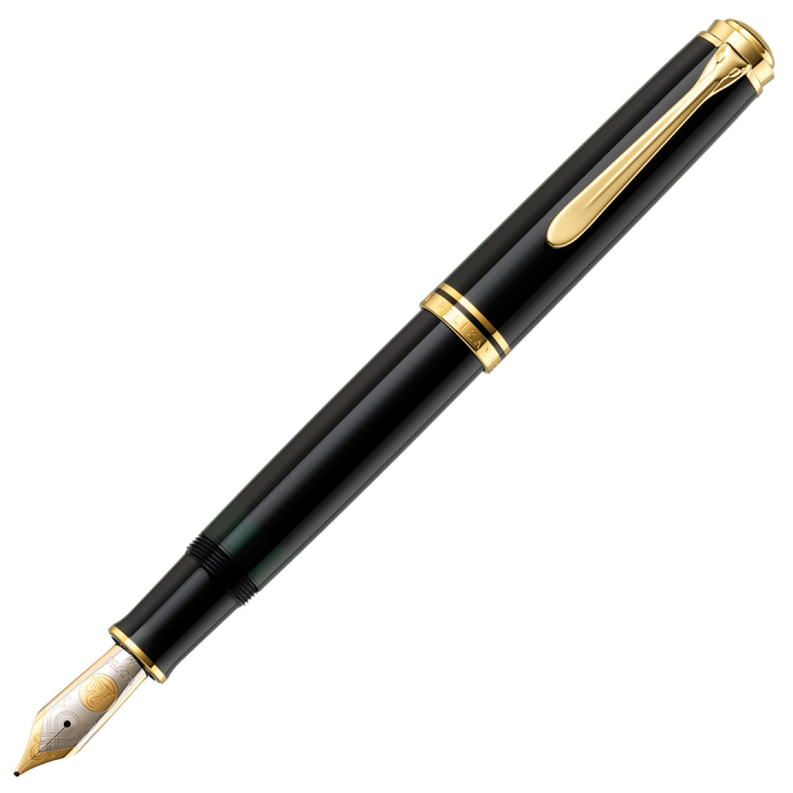 Souverän M800 Fyldepen Black i gruppen Penne / Fine Writing / Fyldepenne hos Pen Store (134758_r)