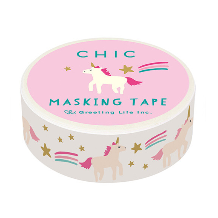 Washi-tape Unicorn i gruppen Hobby & Kreativitet / Hobbytilbehør / Washi Tape hos Pen Store (134813)