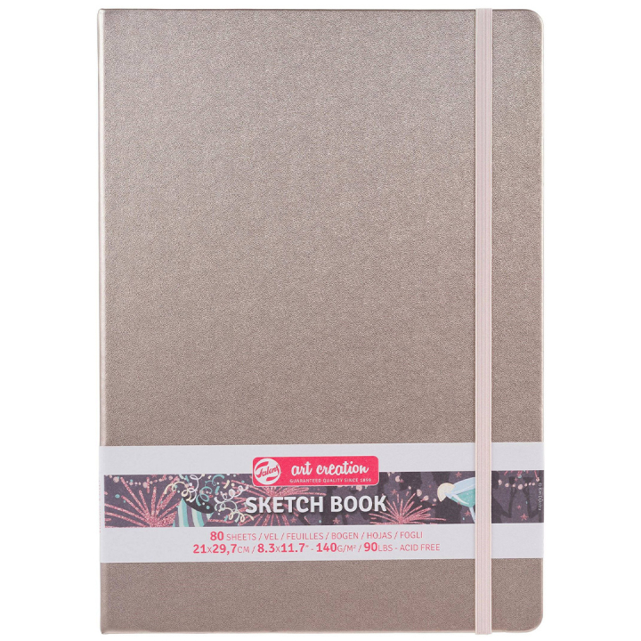 Sketchbook A4 Champagne Pink i gruppen Papir & Blok / Kunstnerblok / Skitsebøger hos Pen Store (134863)