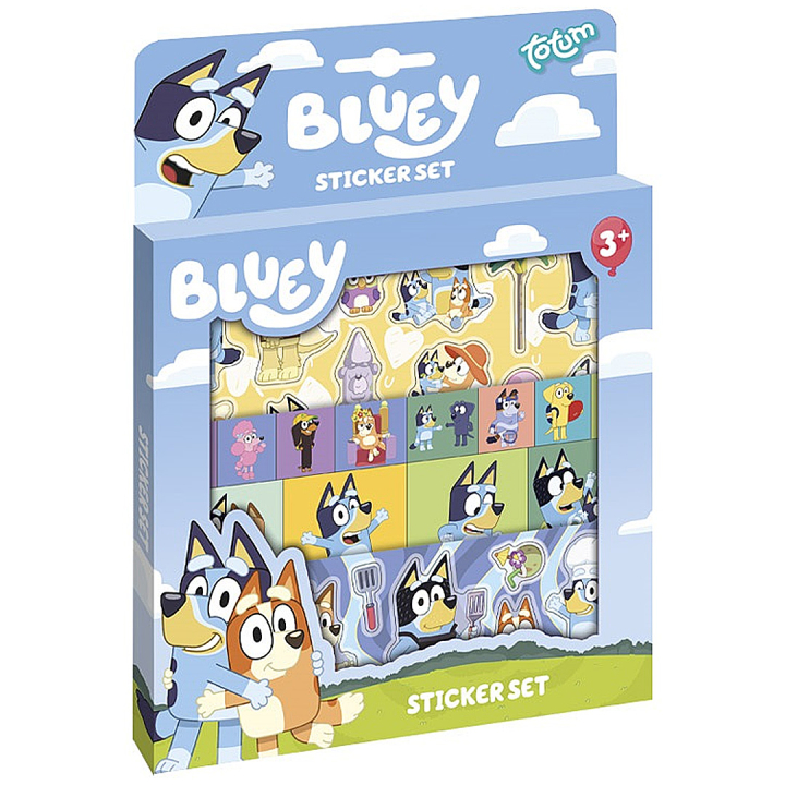 Bluey klistermærkesæt (3 år+) i gruppen Kids / Sjovt og lærerigt / Klistermærker hos Pen Store (134916)