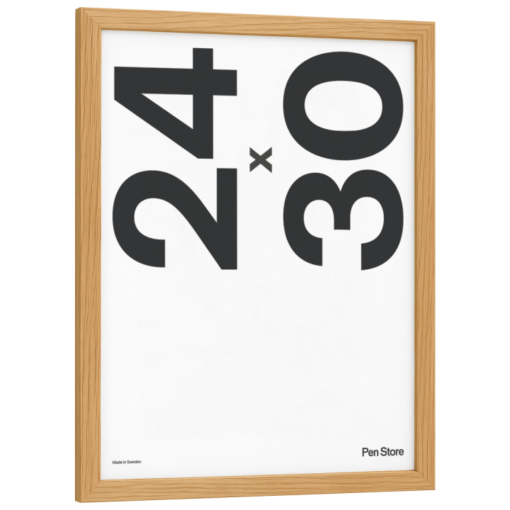Ramme i eg 24x30 cm i gruppen Hobby & Kreativitet / Organisere / Rammer / Egetræsrammer hos Pen Store (135059)