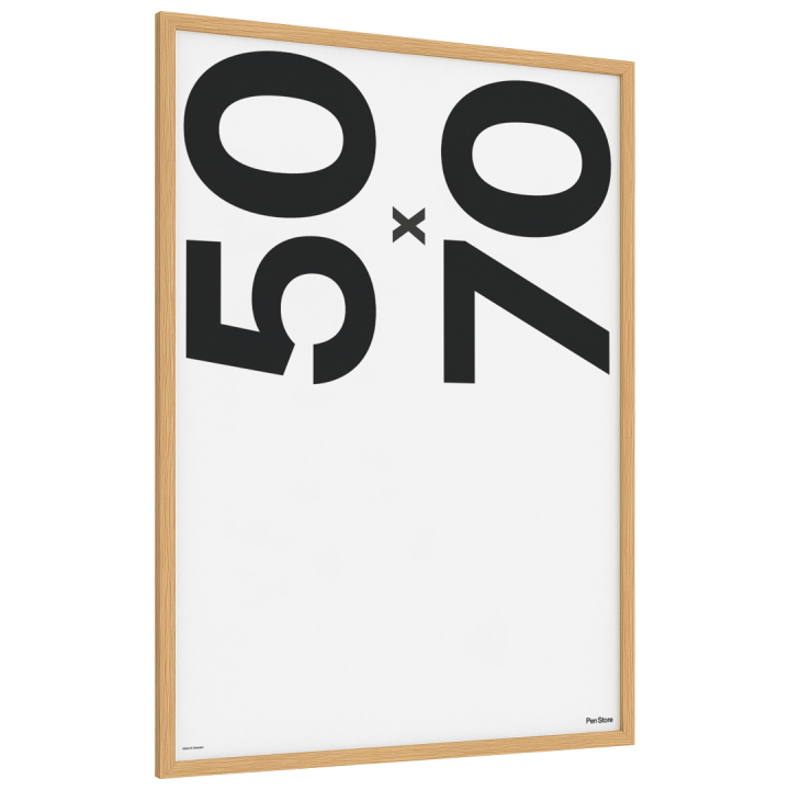 Ramme i eg 50x70 cm i gruppen Hobby & Kreativitet / Organisere / Rammer / Egetræsrammer hos Pen Store (135064)