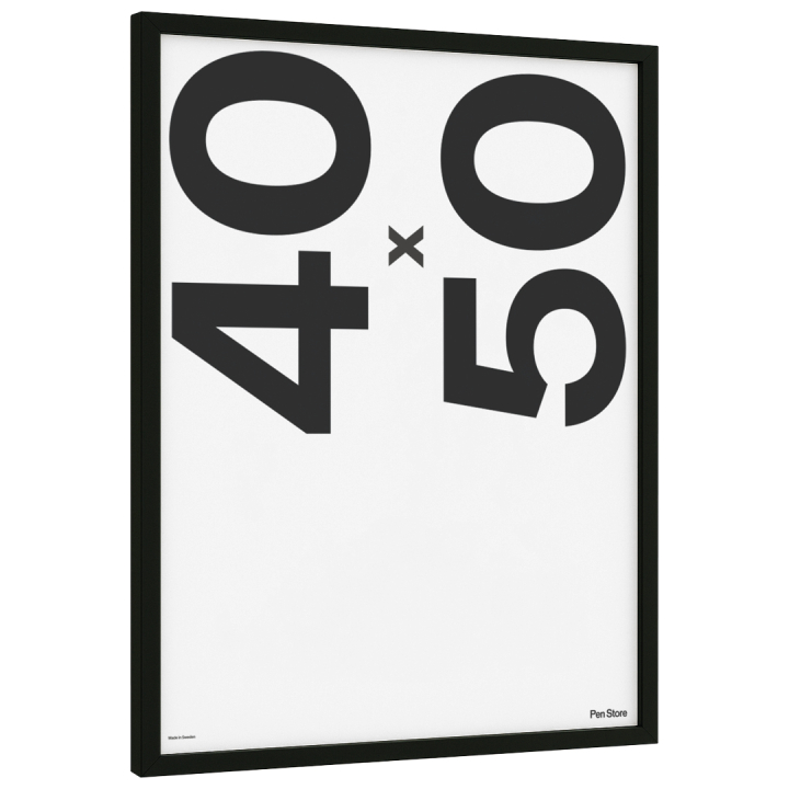 Træramme sort 40x50 cm i gruppen Hobby & Kreativitet / Organisere / Rammer / Sorte rammer hos Pen Store (135086)
