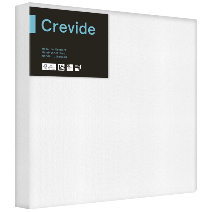 Dyb 3D lærred Bomuld/Polyester 40x40 i gruppen Kunstnerartikler / Studie / Malerlærreder / Malerlærred akrylfarve hos Pen Store (135203)
