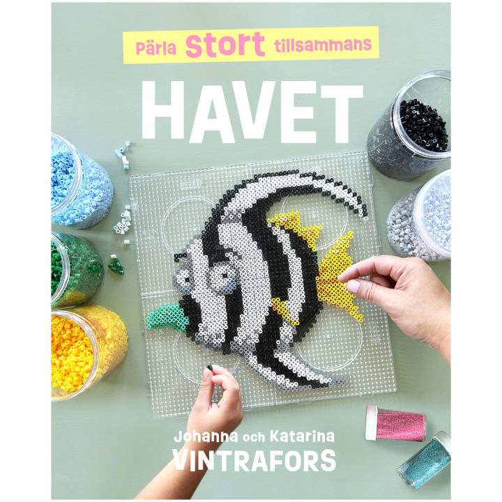 Pärla stort tillsammans : havet i gruppen Kids / Sjovt og lærerigt / Farvelægning og håndværksbøger / Hobbybøger hos Pen Store (135393)