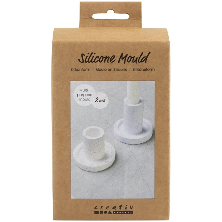 Silikoneforme Lysestage 2-pak i gruppen Hobby & Kreativitet / Teknikker / Støbning hos Pen Store (135422)