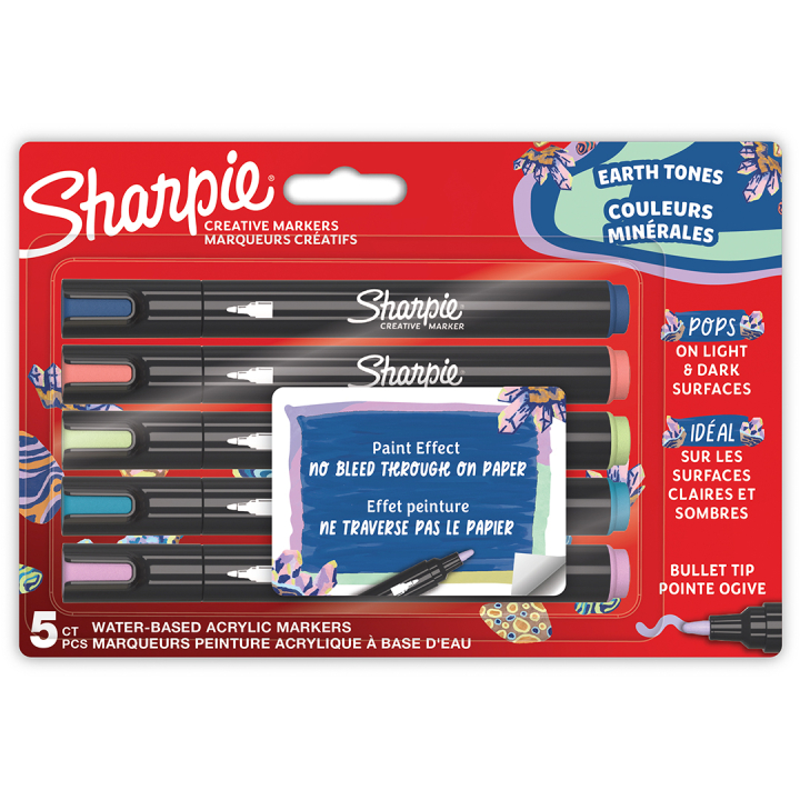 Creative Marker Bullet Tip 5-pak i gruppen Penne / Kunstnerpenne / Akrylmarkers hos Pen Store (135430)