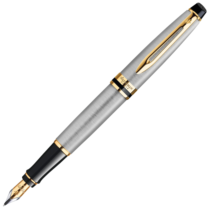 Expert Steel/Gold Fyldepen i gruppen Penne / Fine Writing / Fyldepenne hos Pen Store (135459_r)