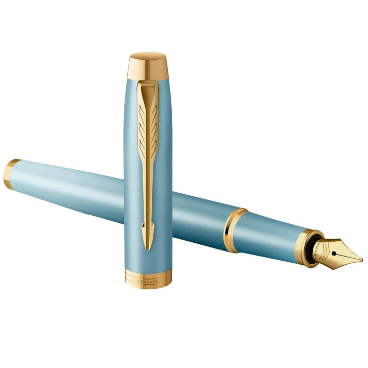 IM Rituals Gradient Blue/Gold Fyldepen i gruppen Penne / Fine Writing / Fyldepenne hos Pen Store (135483_r)