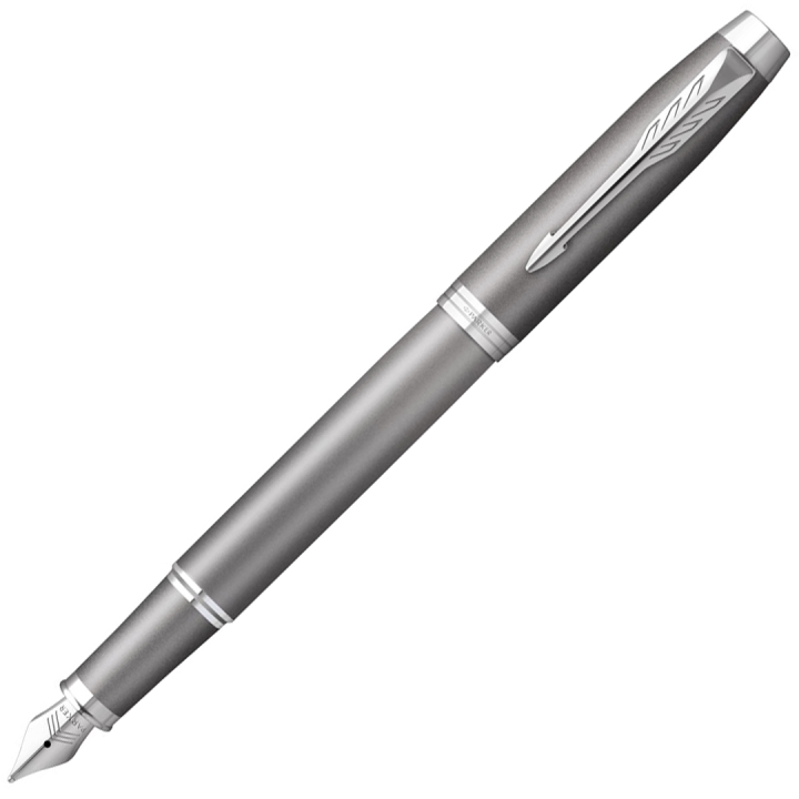 IM Rituals Gradient Grey/Chrome Fyldepen i gruppen Penne / Fine Writing / Fyldepenne hos Pen Store (135487_r)