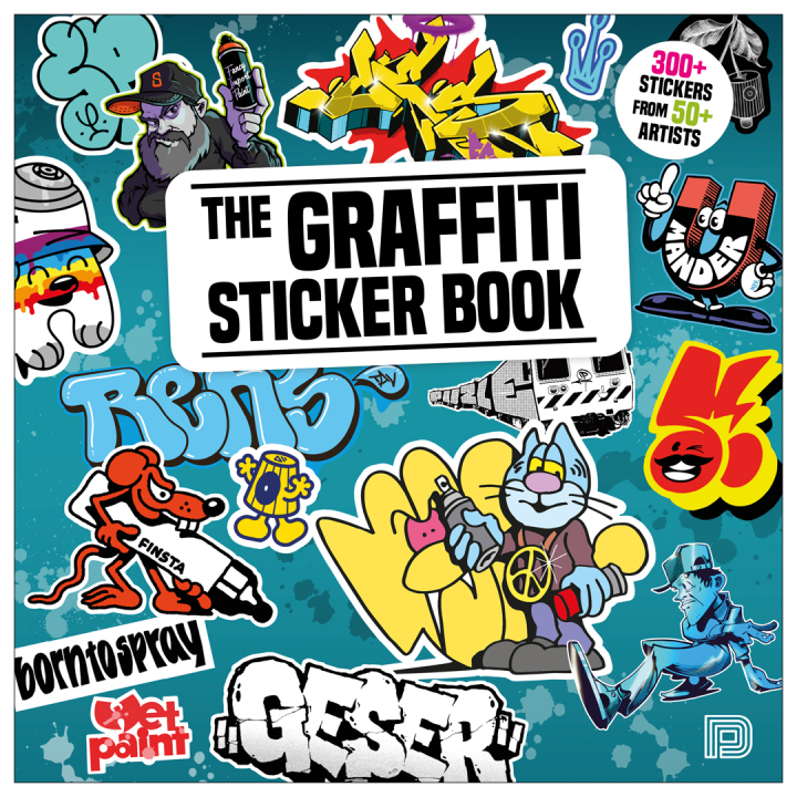 The Graffiti Sticker Book: 300+ stickers i gruppen Hobby & Kreativitet / Skabe / Stickers hos Pen Store (135495)