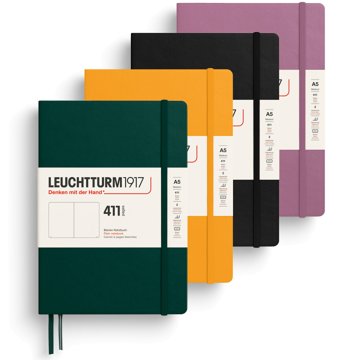 Notebook A5 Medium Expanded 411 Ulinjeret i gruppen Papir & Blok / Skriv og noter / Notesbøger hos Pen Store (135506_r)