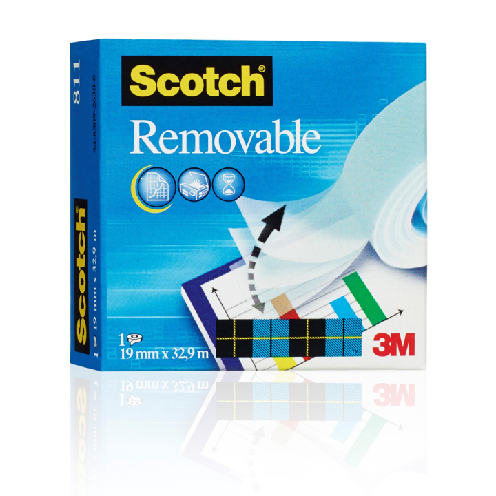 Scotch Tape 811 Flytbar 19 mm x 33 m i gruppen Hobby & Kreativitet / Hobbytilbehør / Tape hos Pen Store (135565)
