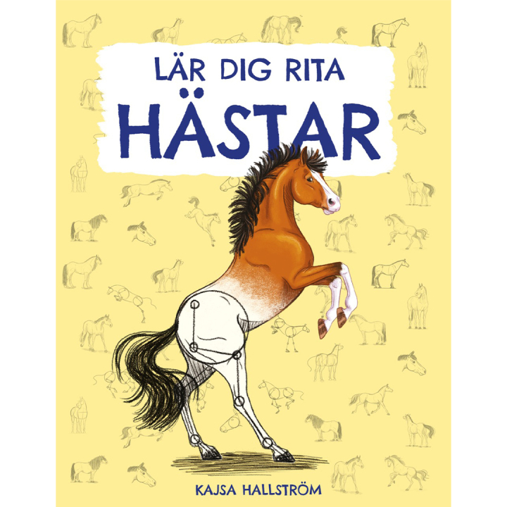 Lär dig rita hästar i gruppen Hobby & Kreativitet / Bøger / Malebøger til børn hos Pen Store (135624)