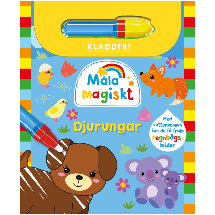 Måla Magiskt: Djurungar i gruppen Hobby & Kreativitet / Bøger / Malebøger til børn hos Pen Store (135625)
