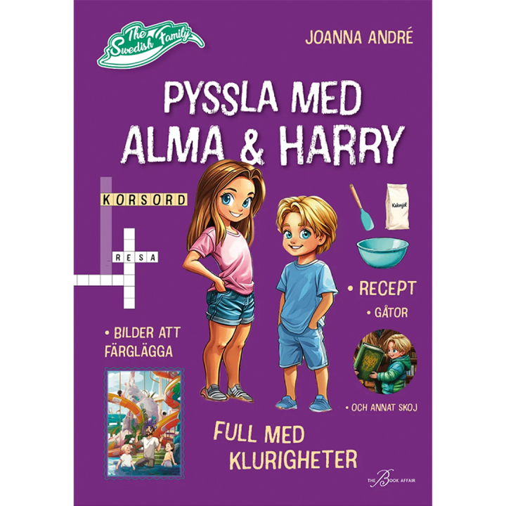 Pyssla med Alma och Harry i gruppen Kids / Sjovt og lærerigt / Farvelægning og håndværksbøger / Hobbybøger hos Pen Store (135662)