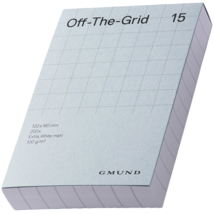 Off-The-Grid 15 - Sky i gruppen Papir & Blok / Skriv og noter / Skriveblokke og hæfter hos Pen Store (135785)
