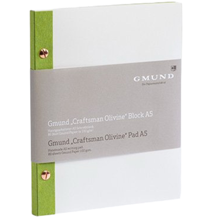Craftsman Skitsebog A5 - Olivine i gruppen Papir & Blok / Kunstnerblok / Skitsebøger hos Pen Store (135791)