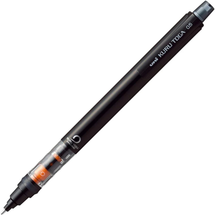 Stiftblyant Kuru Toga M5-452 0,5 mm Sort i gruppen Penne / Skrive / Stiftblyanter hos Pen Store (135802)