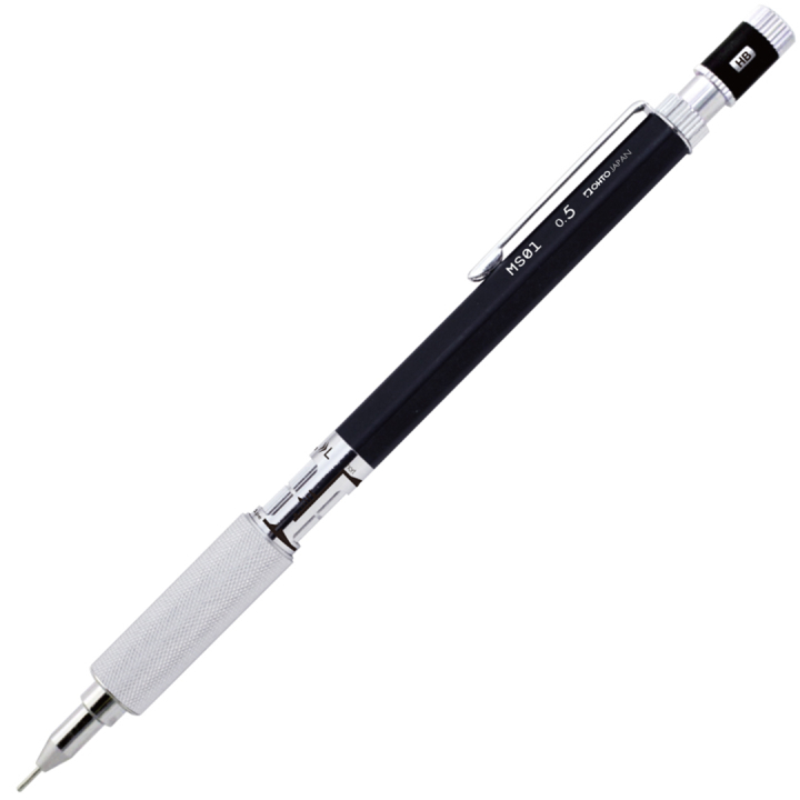 Stiftblyant MS01 0,5 mm Sort i gruppen Penne / Skrive / Stiftblyanter hos Pen Store (135821)