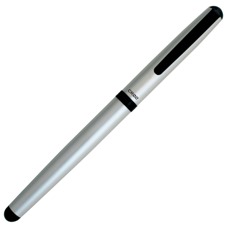 CR02 Gel Roller Sølv i gruppen Penne / Fine Writing / Rollerballpenne hos Pen Store (135832)