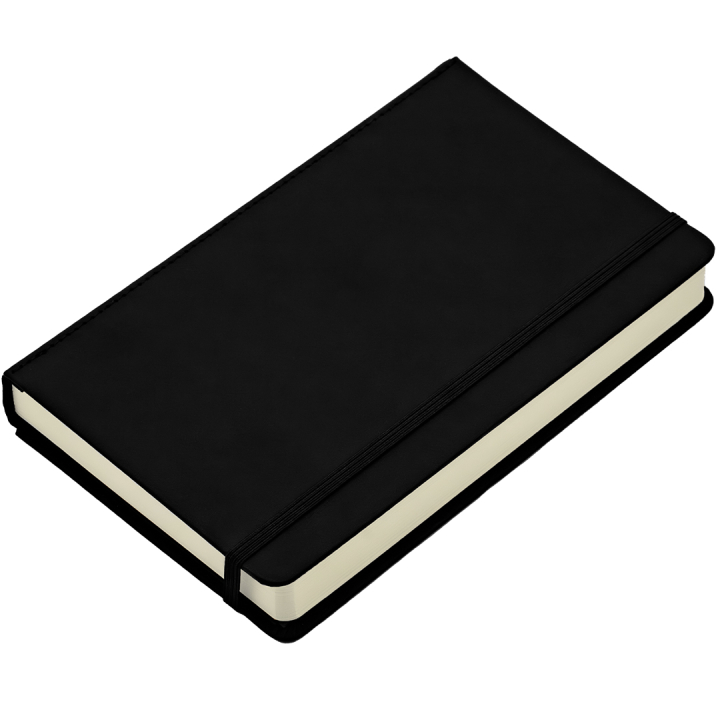 Extended Black Sketchbook Portrait Dotted i gruppen Papir & Blok / Skriv og noter / Notesbøger hos Pen Store (136270)