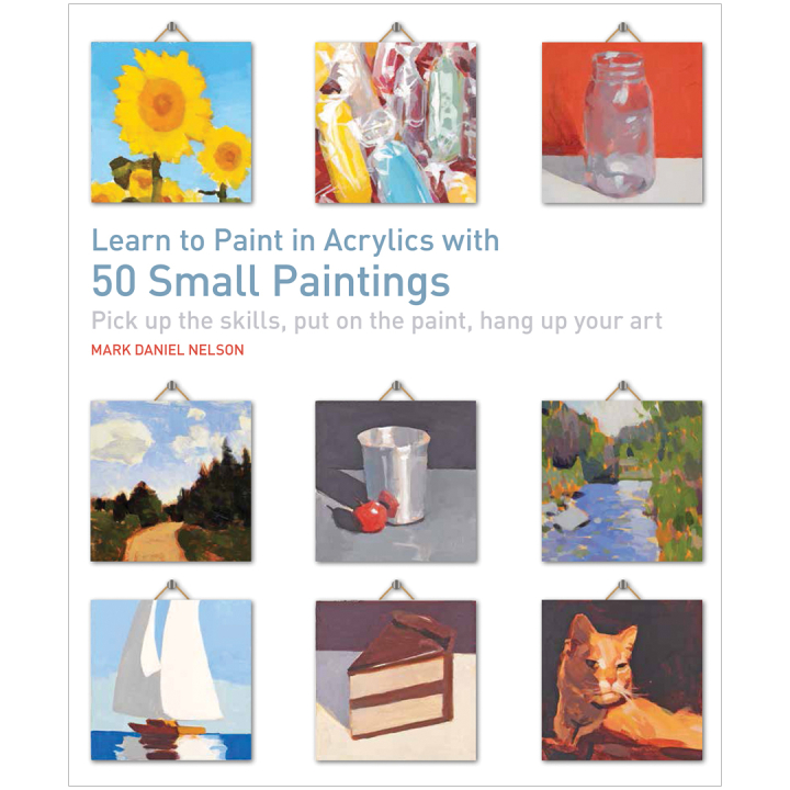 Learn to Paint in Acrylics with 50 Small Paintings i gruppen Hobby & Kreativitet / Bøger / Instruktionsbøger hos Pen Store (136299)