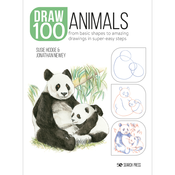 Draw 100: Animals i gruppen Hobby & Kreativitet / Bøger / Inspirationsbøger hos Pen Store (136316)
