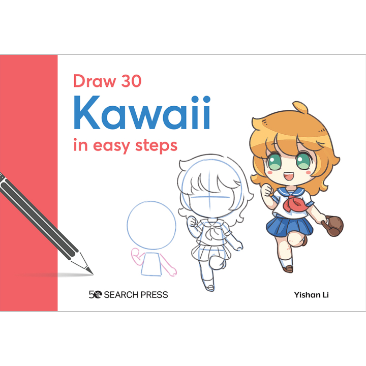 Draw 30: Kawaii i gruppen Hobby & Kreativitet / Bøger / Instruktionsbøger hos Pen Store (136323)