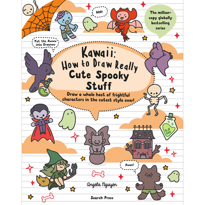 Kawaii: How to draw Really Cute Spooky Stuff i gruppen Hobby & Kreativitet / Bøger / Inspirationsbøger hos Pen Store (136332)
