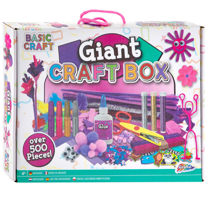 Giant Craft Box Pink i gruppen Kids / Sjovt og lærerigt / Hobbykasse hos Pen Store (136608)