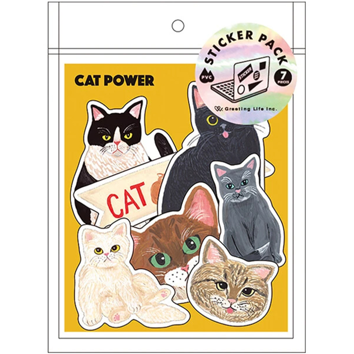 Sticker pack Kahoko Cat i gruppen Hobby & Kreativitet / Skabe / Stickers hos Pen Store (136612)