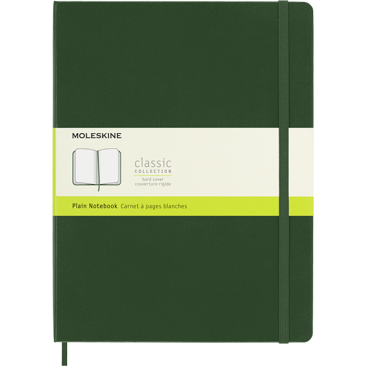 Classic Hard Cover Notebook XL Myrtle Green i gruppen Papir & Blokke / Skriv og noter / Notesbøger hos Pen Store (136841_r)