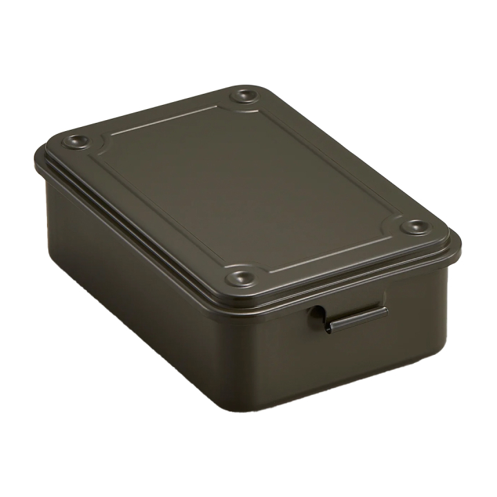 T150 Trunk Shape Toolbox Green i gruppen Hobby & Kreativitet / Organisere / Oppbevaringsbokser hos Pen Store (136952)