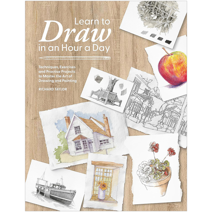 Learn to Draw in an Hour a Day i gruppen Hobby & Kreativitet / Bøger / Instruktionsbøger hos Pen Store (137176)