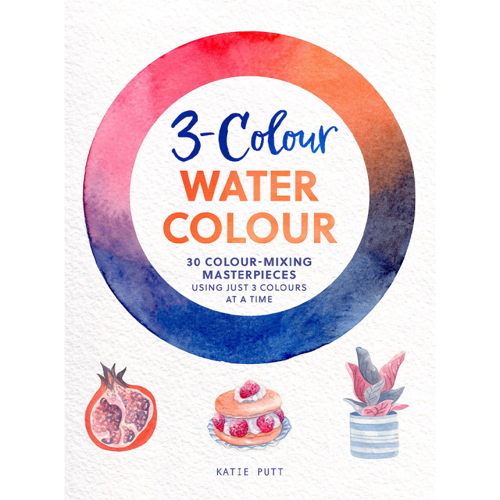 3-Colour Watercolour i gruppen Hobby & Kreativitet / Bøger / Instruktionsbøger hos Pen Store (137200)