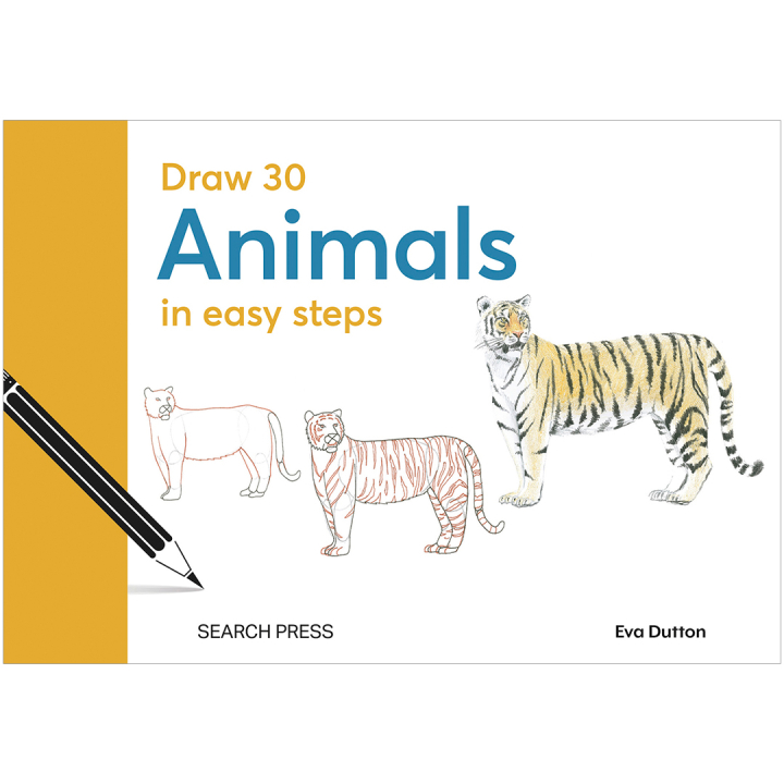 Draw 30: Animals i gruppen Hobby & Kreativitet / Bøger / Instruktionsbøger hos Pen Store (137210)