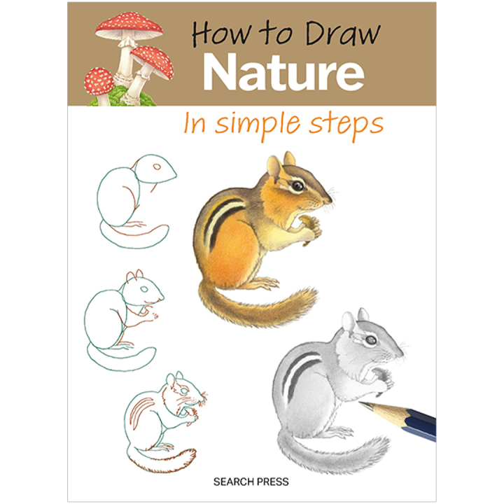 How to Draw: Nature i gruppen Hobby & Kreativitet / Bøger / Instruktionsbøger hos Pen Store (137224)