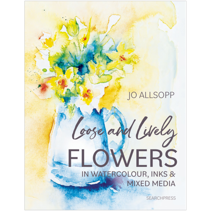 Loose and Lively Flowers in Watercolour, Inks & Mixed Media i gruppen Hobby & Kreativitet / Bøger / Inspirationsbøger hos Pen Store (137226)